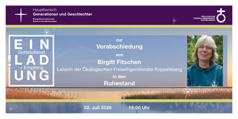 Einladungskarte Verabschiedung Birgitt Fitschen